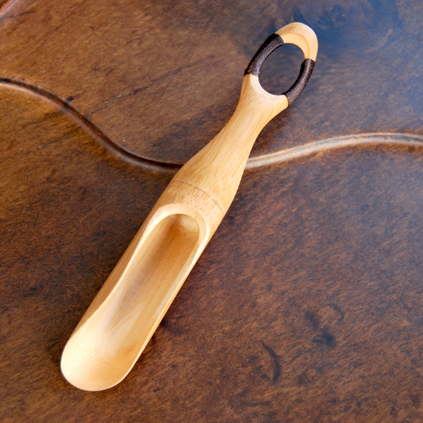 bamboo tea scoop