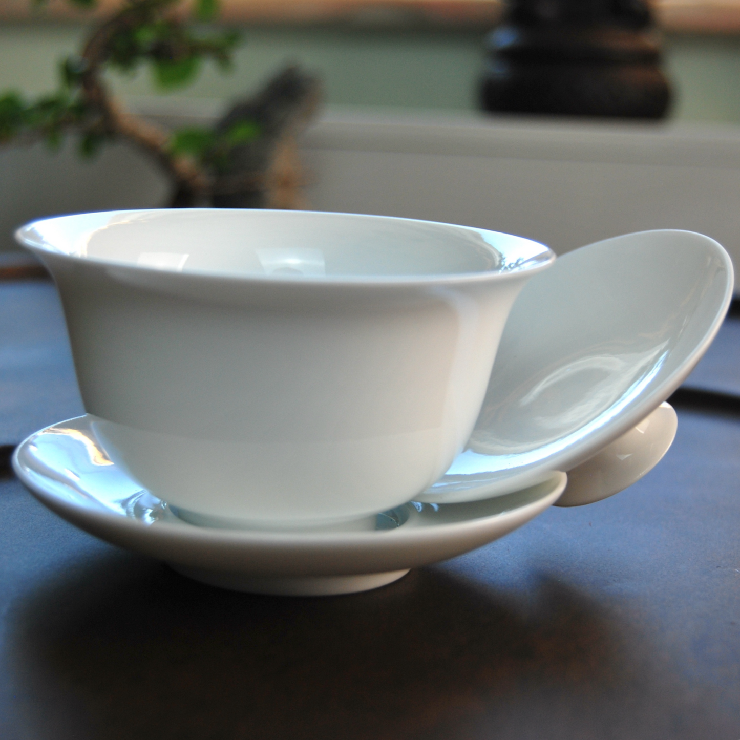 Porcelain Gaiwan white 160 ml