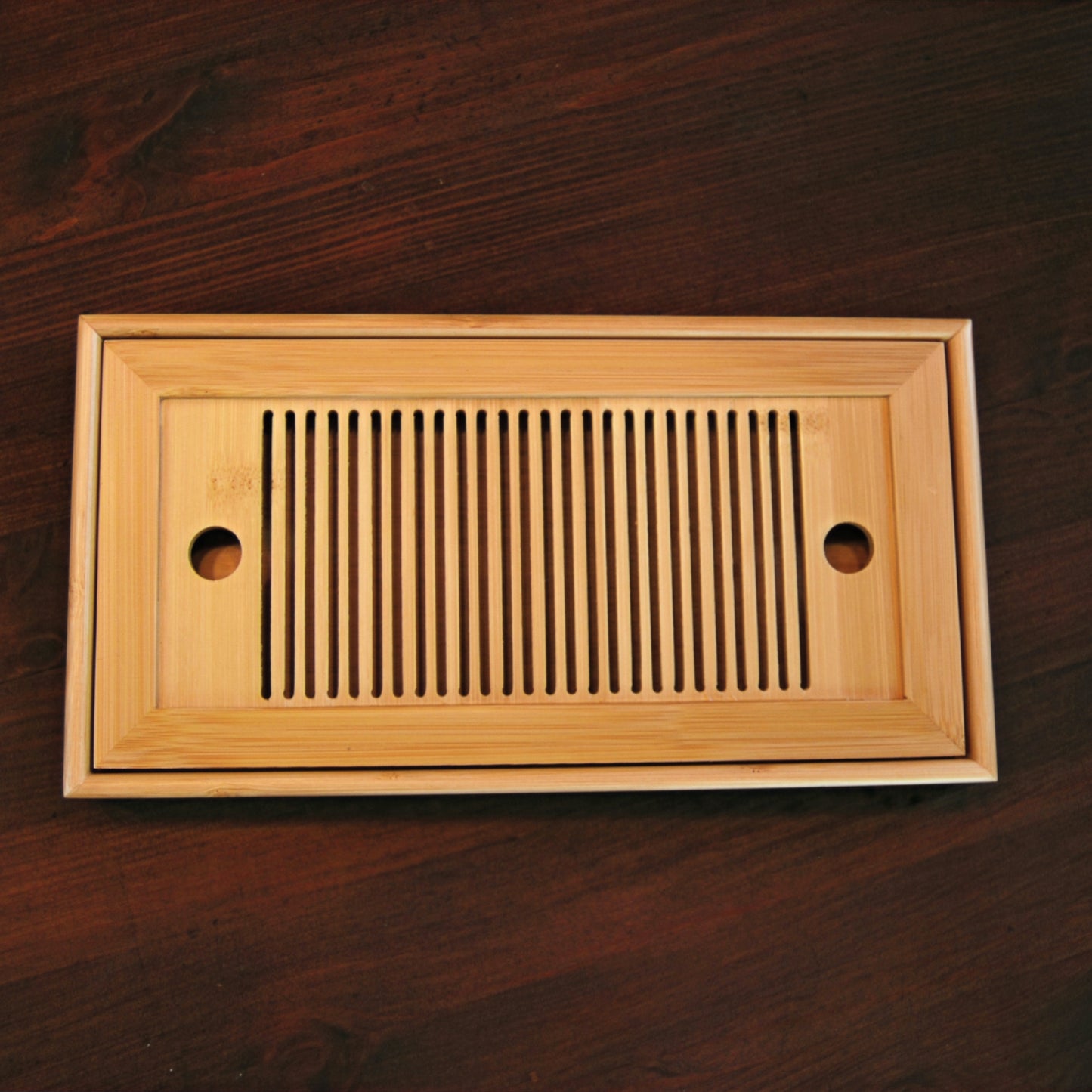 Teetisch aus Bambus, 260 x 140 mm