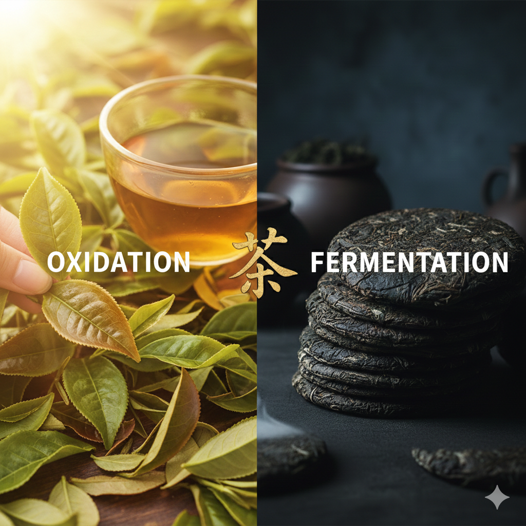Oxidation vs. Fermentation: Der große Irrtum in der Teewelt