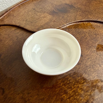 Porzellan Teesieb 90 mm